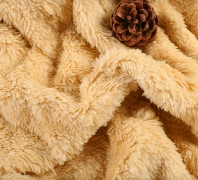 100 polyester sherpa fleece fabric polyester