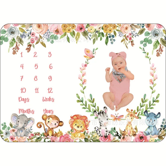 Darčeková súprava deky Baby Milestone