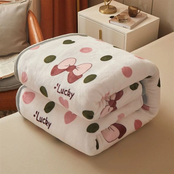 cartoon coral blanket