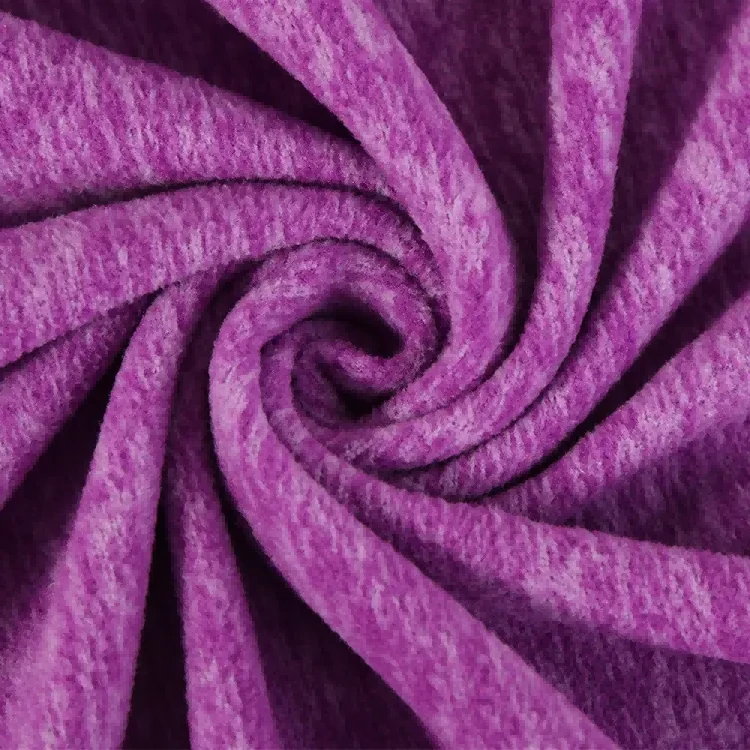 Katiónová polyesterová Polar Fleece tkanina