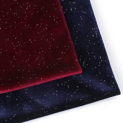 Látkové šaty Velvet Fabric
