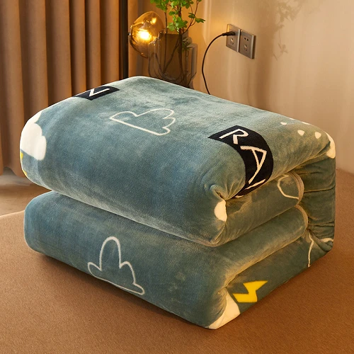 Coral Fleece Throw Blanket
