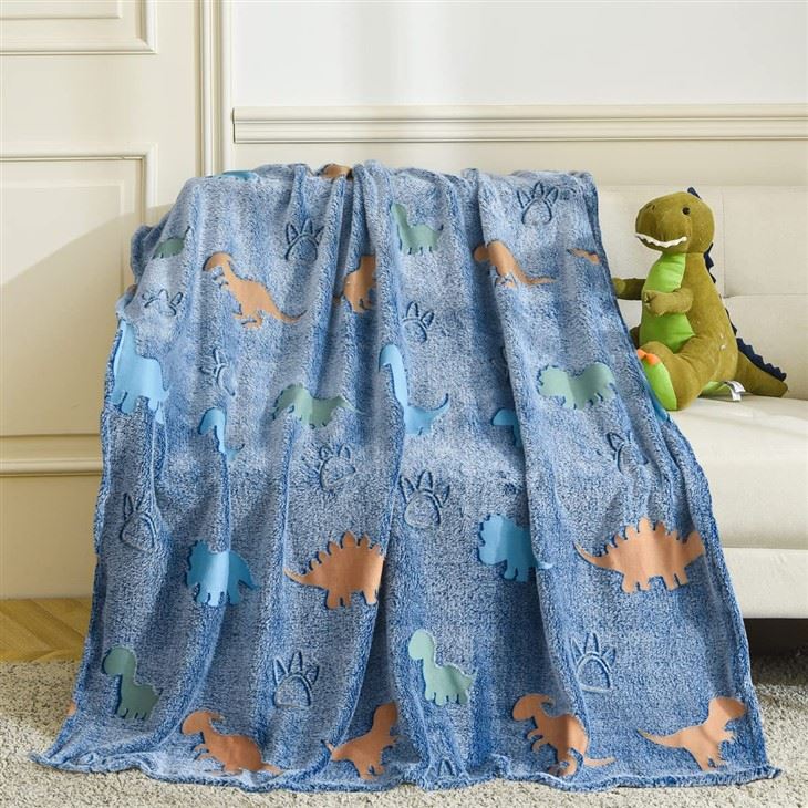 Vlastná prikrývka dinosaura