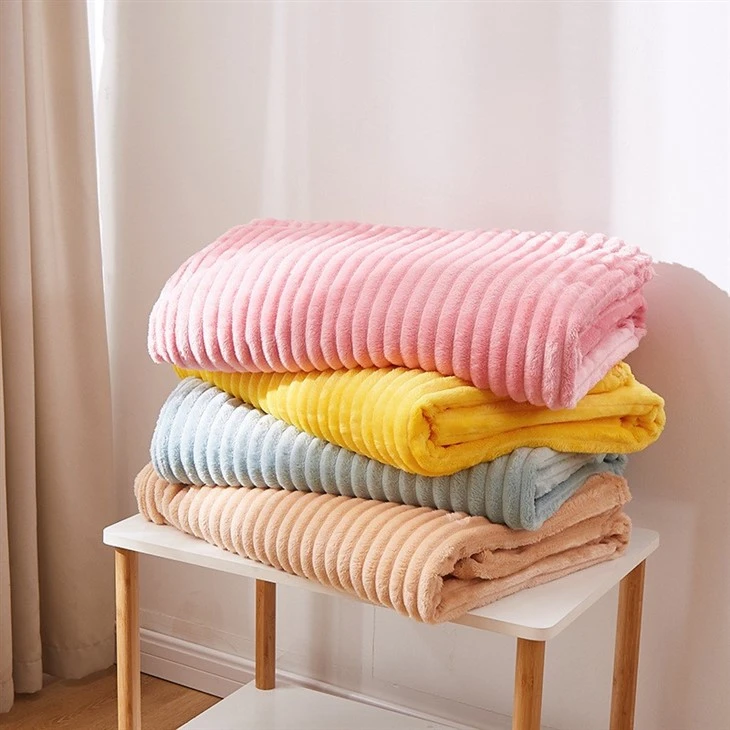 Knee Throw Blankets Bed Cover Microfibre Blanket