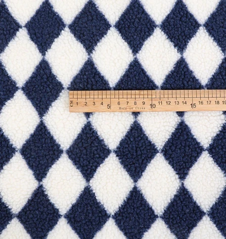Jedna bočná tlač Sherpa fleece tkanina pre odev