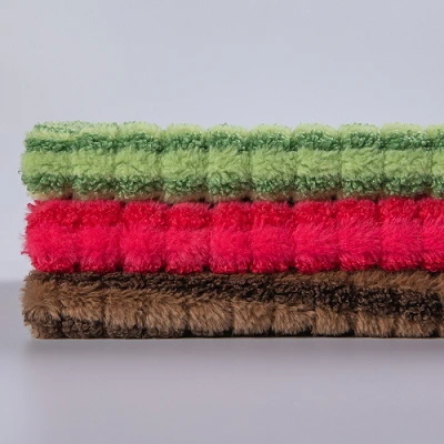 Jedna bočná tkanina Jacquard Sherpa