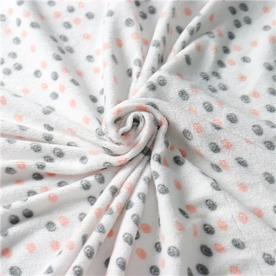100% polyesterová potlačená Polar Fleece tkanina