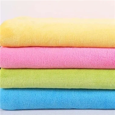 Obojstranná pletená flanelová látka