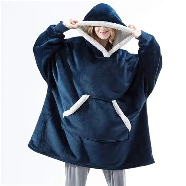 Deka s kapucňou Polar Fleece
