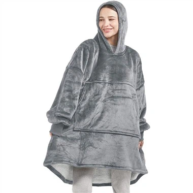 Deka s kapucňou Sherpa