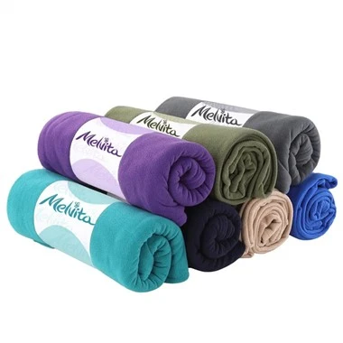 Plná farebná polárna fleece prikrývka