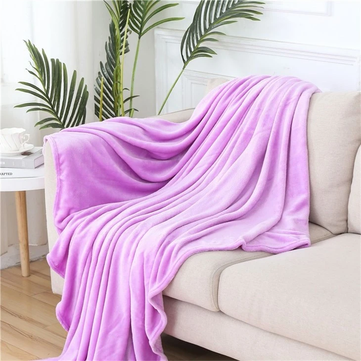Solid Coral Blanket quotation