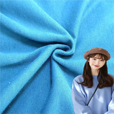Pevný úplet brúsený froté fleece